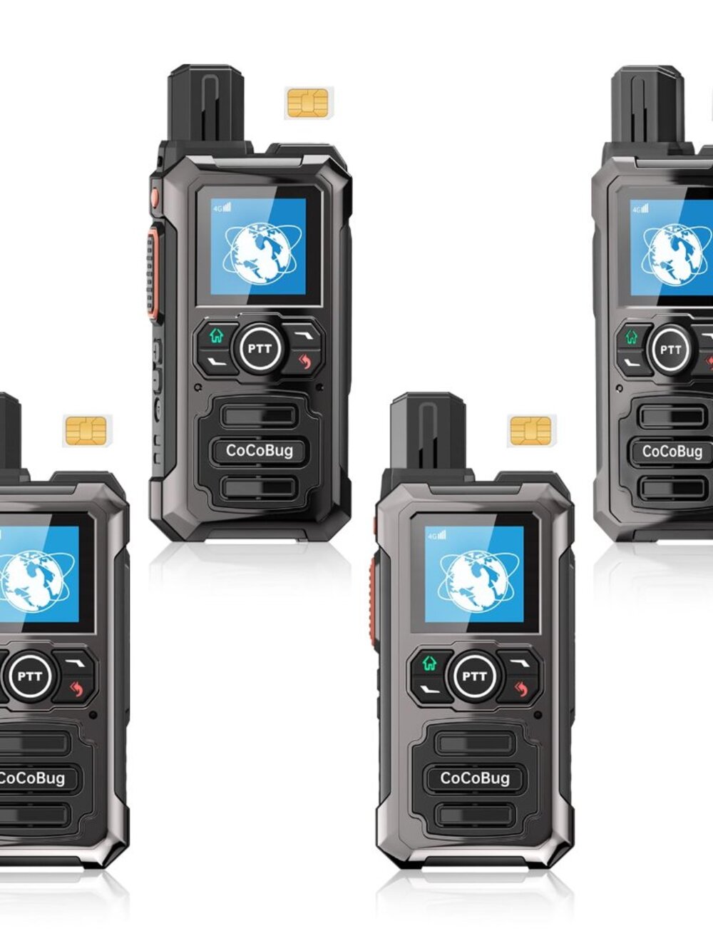 NEW Global Lifetime Free Rapid Walkie Talkies Unlimited Range Long Two Way Radio